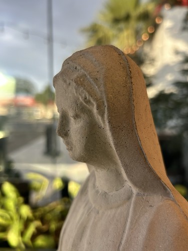 Virgin Mary Concrete statue-21” Tall Religious Garden Outdoor Decor Catholic   - Picture 12 of 16