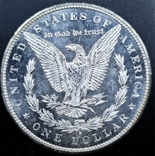 1880-S Morgan Silver Dollar *Brilliant Uncirculated w/DMPL Reverse*