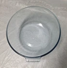 Vintage Pyrex Flameware Saucepan B-F 834-B Blue Clear Glass 2 Quart USA