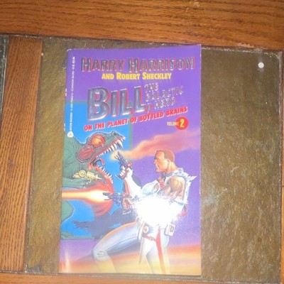 Harry Harrison & Robert Sheckley Bill Galactic Hero Bottled Brains Paperback Sc 
