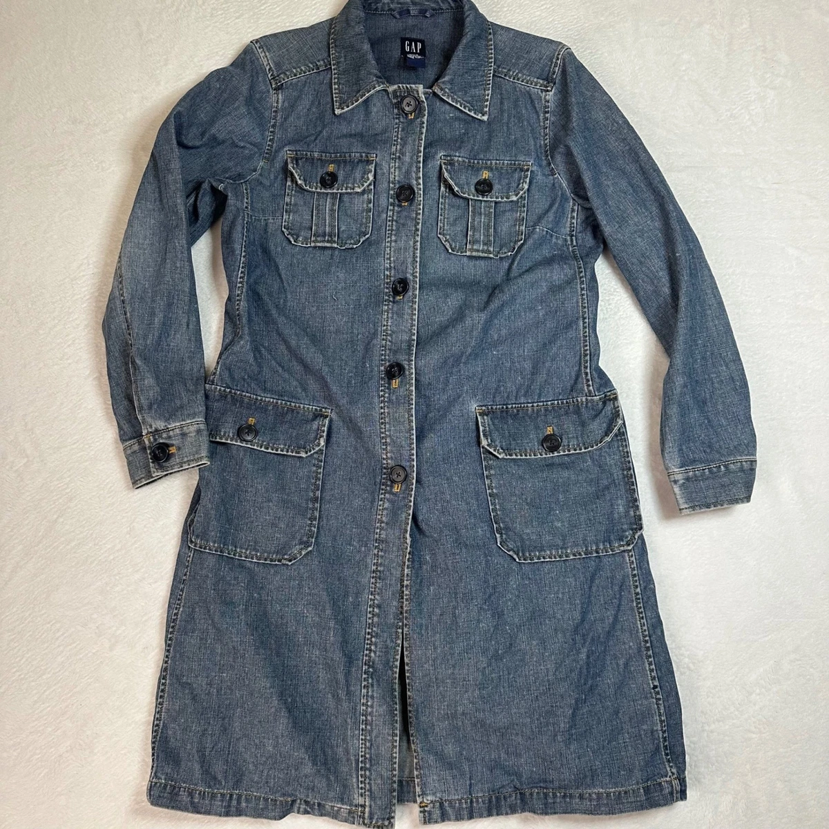 Denim 1990s Vintage Coats, Jackets & Vests for Women for sale | eBay