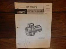 Montgomery Ward Convertible Jet Pumps Owner's Guide & Parts List 700 Series