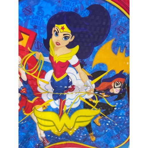 DC Superhero Girls Wonder Woman Supergirl Batgirl Rucksack Büchertasche Federtasche - Bild 4 von 11