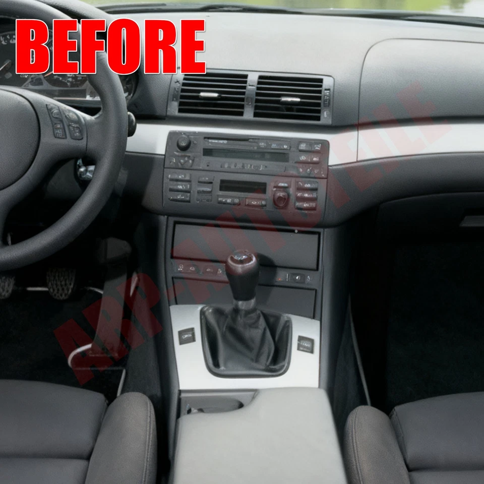 Radio estéreo de coche de 7" para BMW Serie 3 E46 1998-2006 Carplay GPS FM Android 13 + CAM Foto 2 de 4