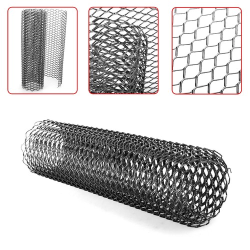 Car Front Bumper Rhombic Grille Mesh 40"×13" Aluminum Grill Mesh Car Accessories - Picture 2 of 12
