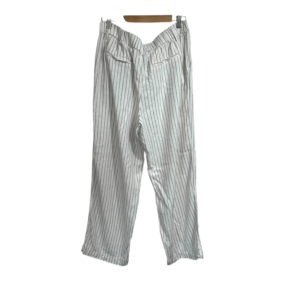 Pantalón de pierna ancha de tiro alto mezcla de lino A New Day, 12 Foto 2 de 4