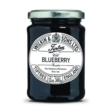 Wild Blueberry Preserve 12oz Jar - Premium Fruit Spread, Natural Ingredients,...