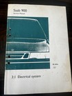 1994 Saab 900 Electrical System Service Manual