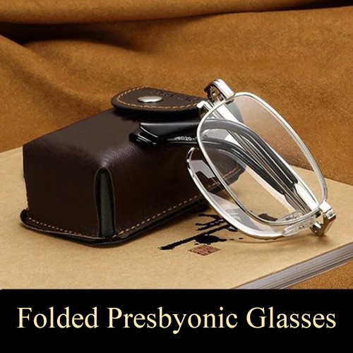 Comfortable Folding Presbyonic Glasses Eyeglass Reading Glasses Old man