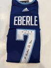 Jordan Eberle Signed 2022 NHL ASG Jersey 1st Kraken All-Star Insc Fanatics