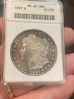 1897 Morgan Dollar MS63DMPL Pretty Deep Mirror Proof-Like Coin Philadelphia mint