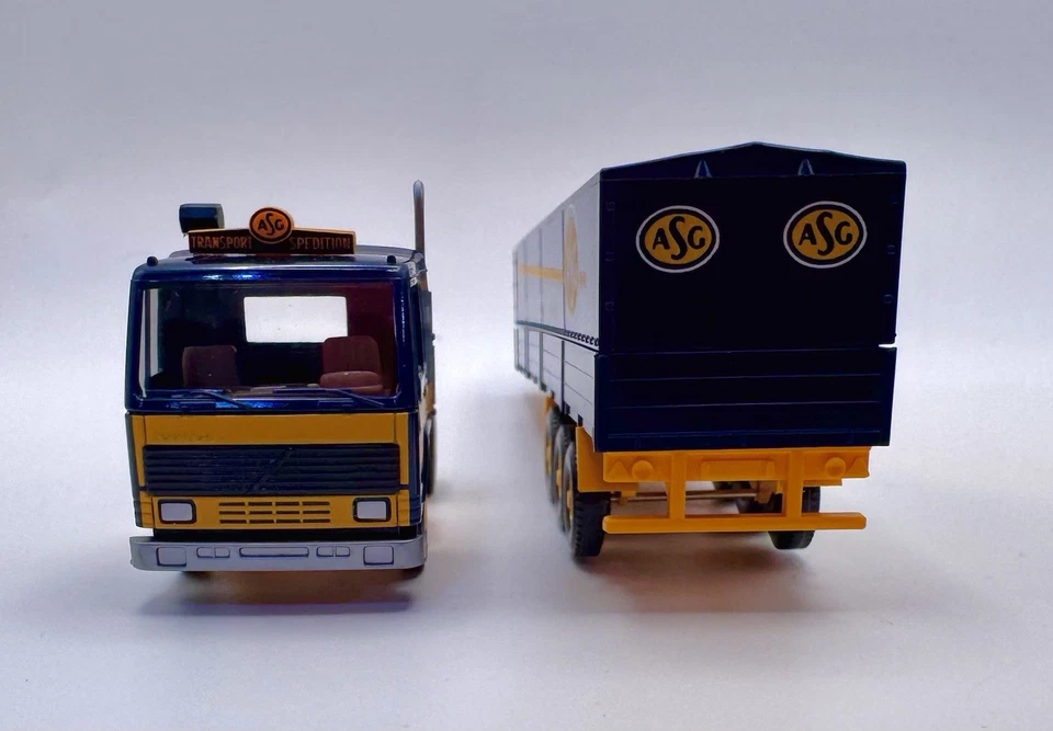 Wiking Volvo FL10 полуприцеп и прицеп ASG транспорт масштаб 1:87/HO 27519 - Изображение 4 из 4
