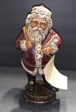 Vintage 1986 Christmas Reproductions Memories Of Santa 1872 Figurine