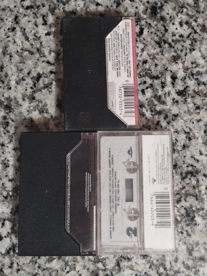 Vintage Cassette Soundtrack Lot Of 3: Rocky III, Rocky IV & Beverly Hills Cop  Foto 2 de 4