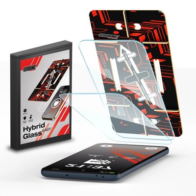 GrizzGlass HybridGlass Einfach Google Pixel 8a [2 PACK]