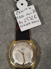 ZENITH STELLINA 2400 SURF  ANNI 70. Cal. 2532c  secondi centrali. Corona zenith