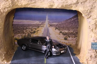Nicolas Cage Figurine 1:18 60 secondes chrono Shelby GT500 Eleanor 1967 no car . - Photo 1/4