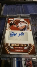 🔥 2025 SAGE Football Auto Sneak Peek – Ethan Vasko #SPA-EV 🔥