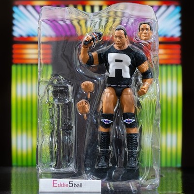 WWE Elite Collection The Rock Action Figure with Accessories