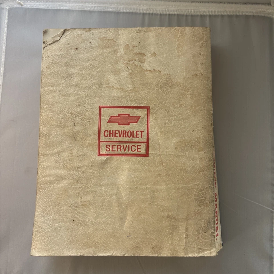 1973 Chevrolet Car ORIGINAL Shop Manual Repair Service Book OEM - Image 3 of 4