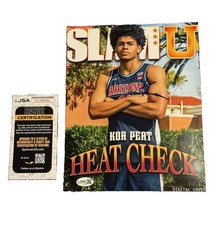 SIGNED Koa Peat SLAM U Cover 8x10 Photo JSA Arizona Wildcat Star Phoenix Suns