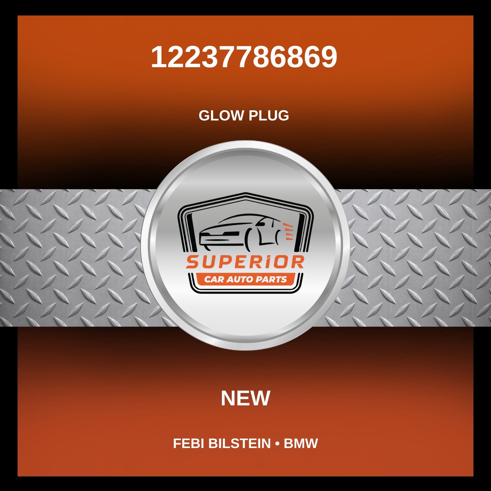 Febi Bilstein BMW Glow Plug 12237786869