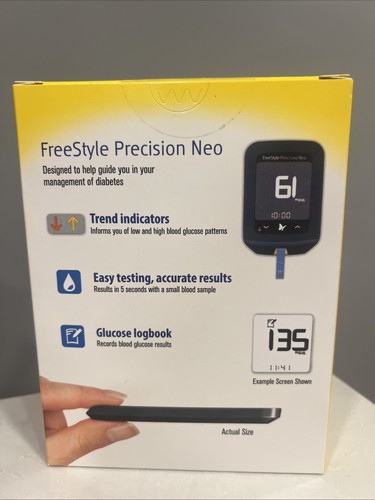 Sistema de Monitoreo de Glucosa Freestyle PRECISION NEO Sellado Nuevo Exp 9/30/2029 - Imagen 2 de 4