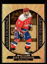 2020-21 Upper Deck Tim Hortons Gold Etchings Alex Ovechkin Washington Capitals