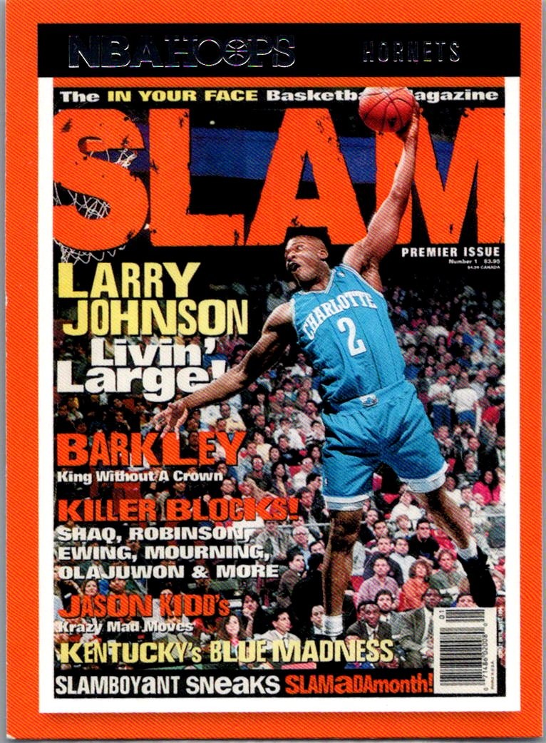 2021-22 Hoops Winter #SLAM 1 Larry Johnson SLAM