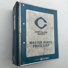 1979 Mopar Parts Book Dodge Plymouth Catalog 318 360 Volare Aspen Magnum Lebaron