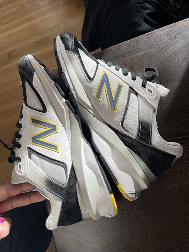 US10 New Balance 990V5/Made In Usa/ Wht/Suede M990Sb5 - Picture 5 of 5
