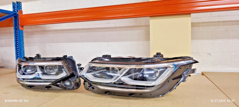Orig. VW Tiguan Scheinwerfer LED IQ-Light SET L+R 5NB941081C 5NB941082C - Bild 3 von 4