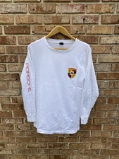 Vintage 80s Porsche Car Motorsport Single Stitch Long Sleeve USA Made - Size L