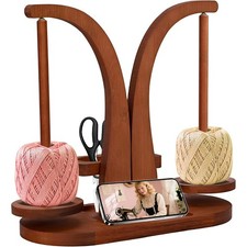Garnknäuelhalter aus Holz – Magnetic Garnhalter-Geschenk für Strickliebhaber DHL