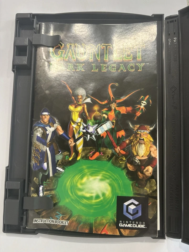 Gauntlet: Dark Legacy Gamecube Black Label Complete In Box W/ Manual - Image 3 of 4