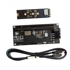 Power-powered NVMe M.2 to Oculink SFF-8612 external eGPU