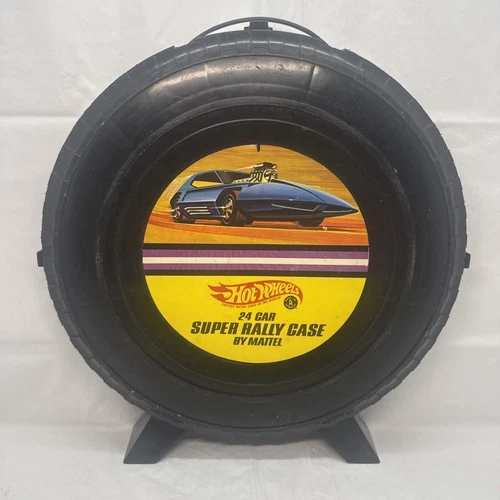 Hot Wheels Super Rally Car Case, Holds 24 Cars, Vintage 1960S ￼