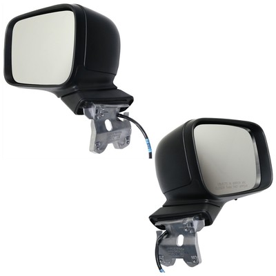 Pair Set of 2 Mirrors  Driver & Passenger Side Heated Left Right for Renegade