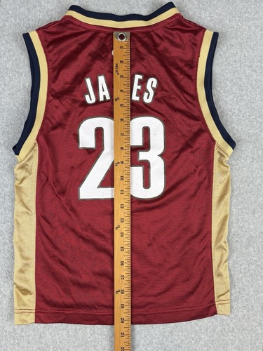 Reebok Lebron James Cleveland Cavaliers NBA #23 Trikot Jungen Jugend Größe Small (8) - Bild 13 von 15