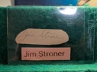 Vintage Baseball Autograph Jim Stroner