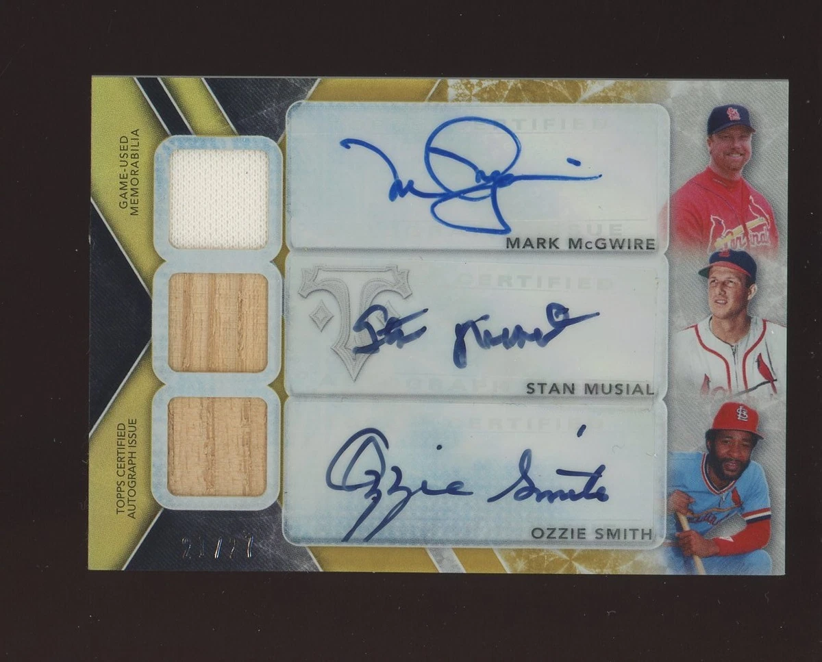 Ozzie smith 2004primecut サインカード Ozzie Smith Serial Numbered Baseball Sports Trading Cards for sale