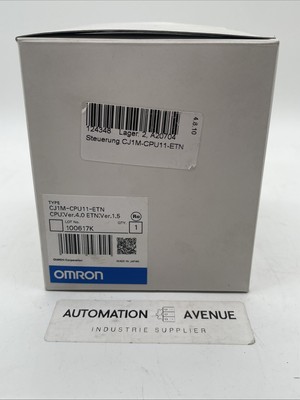 OMRON SYSMAC CJ1M CPU11-ETN Programmable Controller