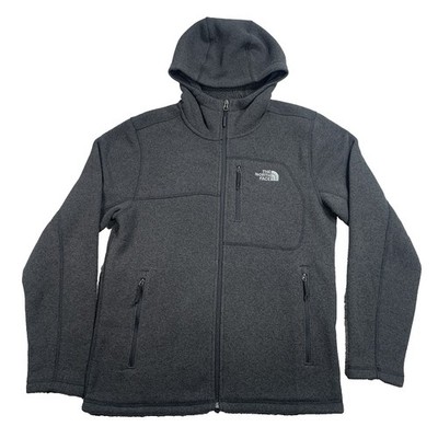 The North Face Mens Medium Gordon Lyons Full Zip Hooded Fleece Jacket NF0A305J
