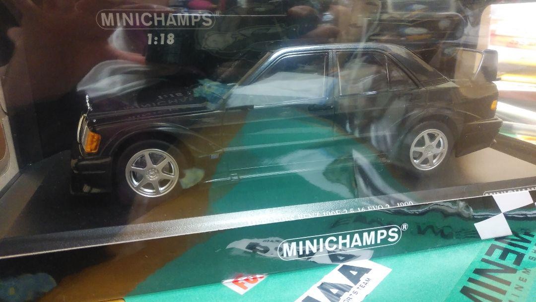 ミニチャンプス　1/18　190E EVO2 Mercedes Benz 190E Evo2 Zakspeed #20 Michael Schumacher 1991