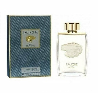 LALIQUE Lion Pour Homme 4.2 oz EDT eau de toilette Spray Men's Cologne New NIB