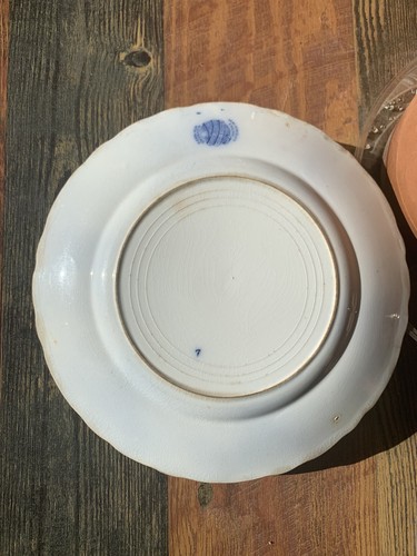 Burgess & Leigh Richmond Dinner Plate Blue Flow Semi Porcelain from England - Picture 2 of 7