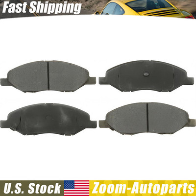 Front Ceramic Brake Pads Kit for 2008 2009 2010 2011 2012 - 2018 Nissan Tiida