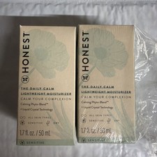 2 Pack Honest The Daily Calm Lightweight Moisturizer 50ml/1.7oz FREESHIPPING