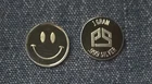 2- Smiley Face 1 Gram .999 Fine Pure Silver Round Great gifts or collectible! GR