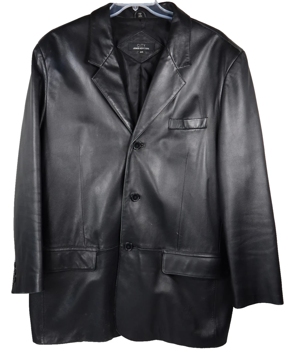 JONES ジャケット XLサイズ Jones New York Leather Suit Jackets for Men for sale | eBay